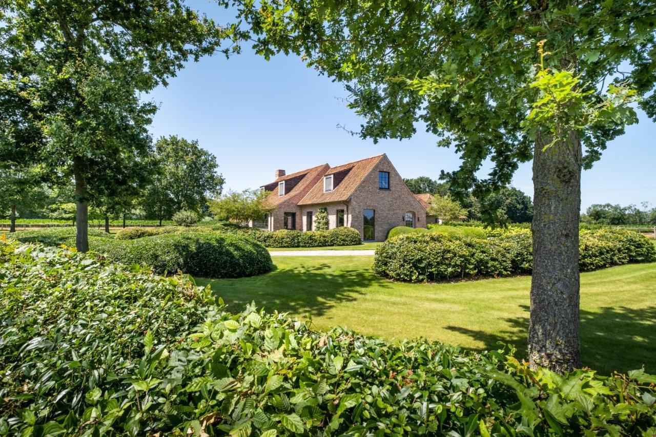 Hoeve Den Akker - Luxueuze Vakantiewoningen Met Privetuinen En Alpaca'S Nabij Brugge, Damme, Knokke, Sluis En Cadzand Exteriör bild