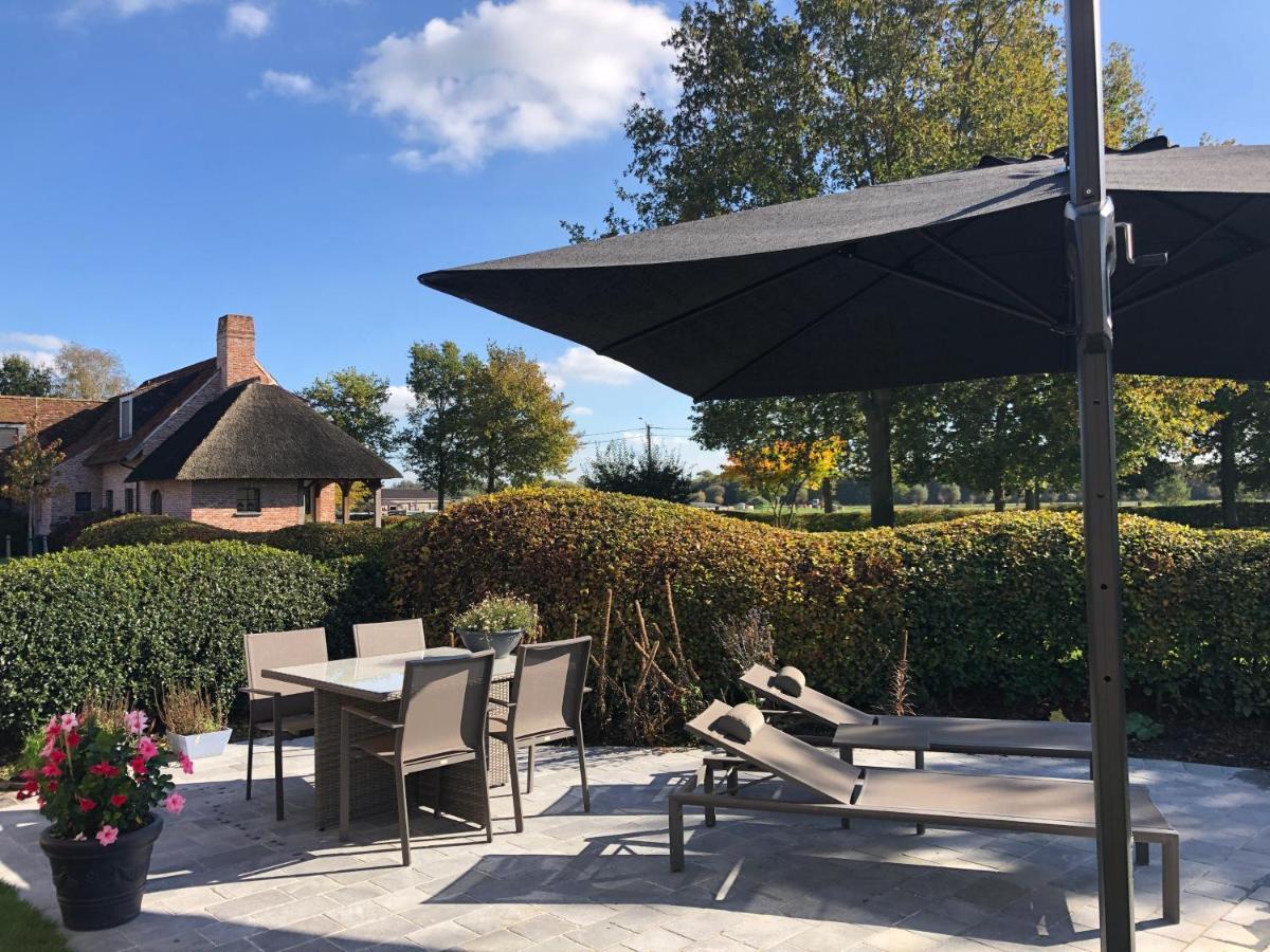 Hoeve Den Akker - Luxueuze Vakantiewoningen Met Privetuinen En Alpaca'S Nabij Brugge, Damme, Knokke, Sluis En Cadzand Exteriör bild